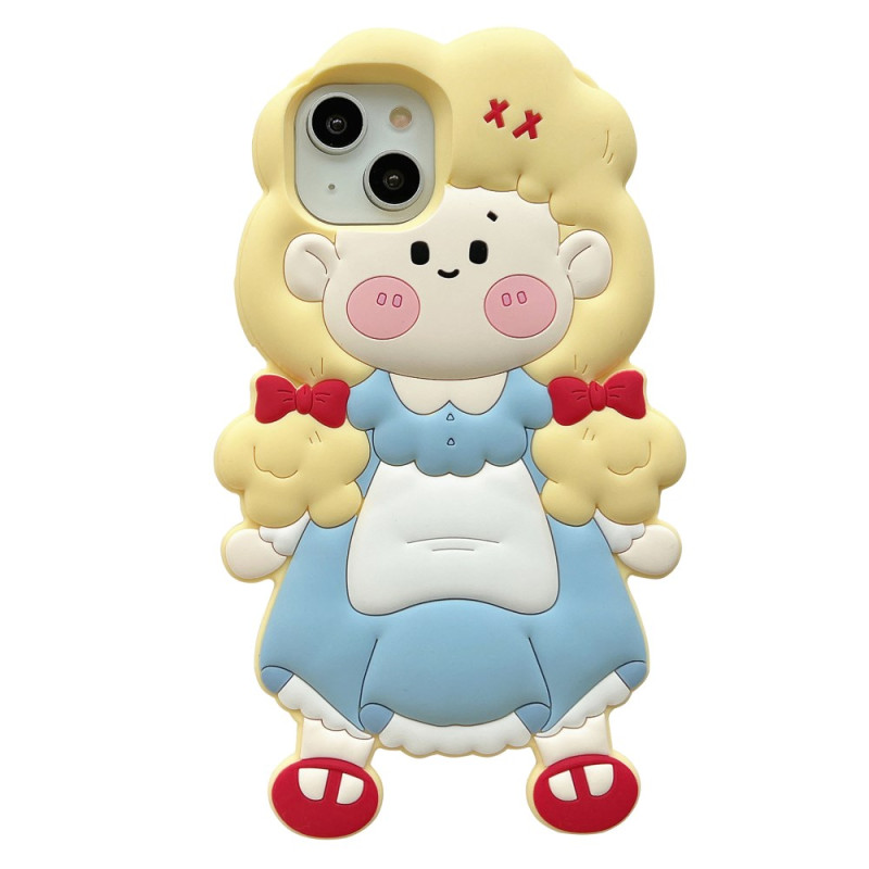 Fodral iPhone 15 Girl Blonde