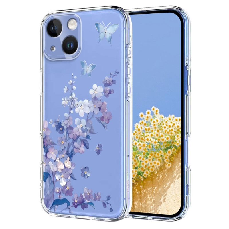 Fodral iPhone 15 Genomskinlig
 Fleurettes