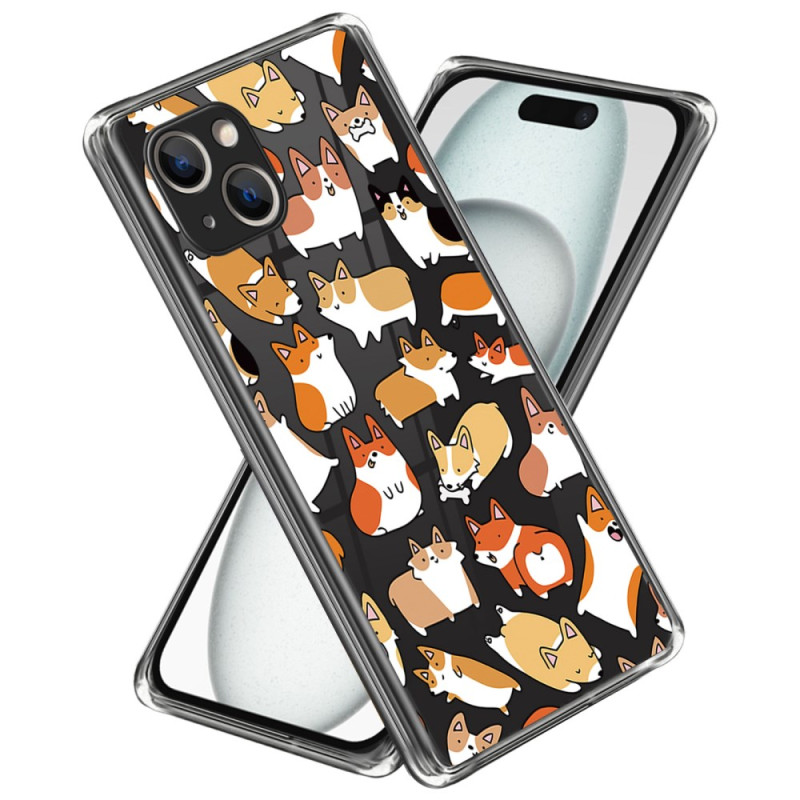 Fodral iPhone 15 Plus Hundar