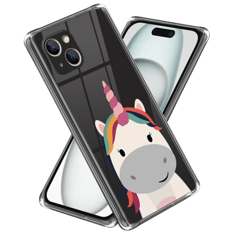 iPhone 15 Plus fodral med enhörning