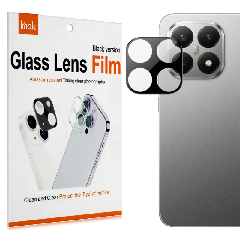 Skyddslins i härdat glas för Xiaomi 15T / 15T Pro (svart version)