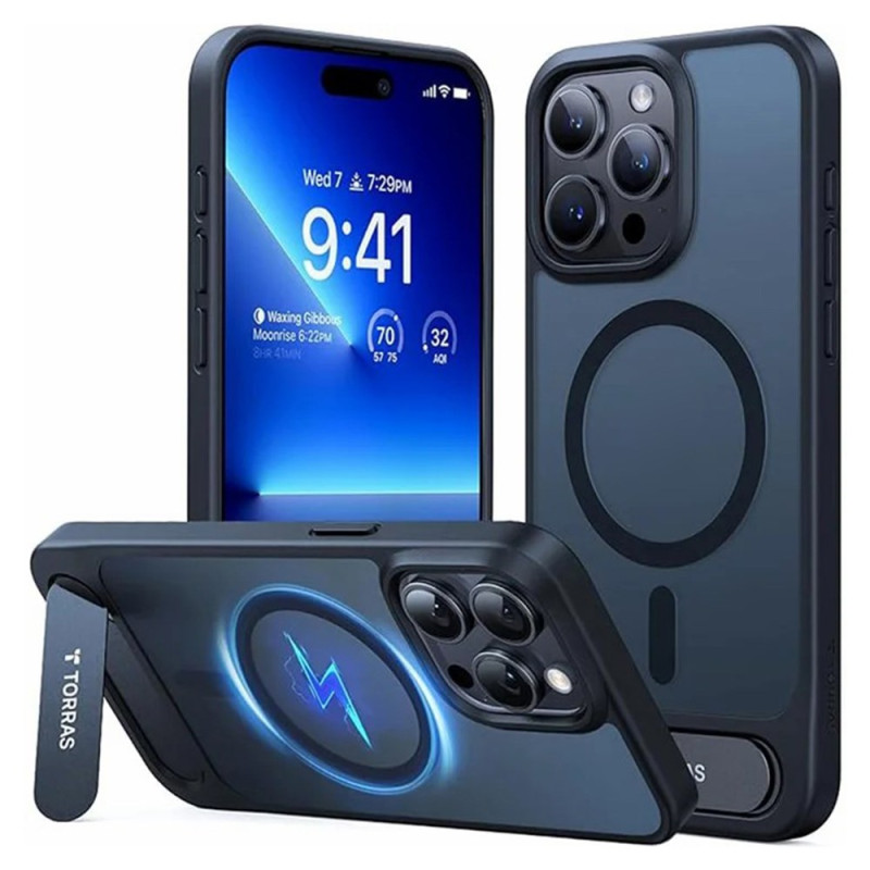 iPhone 15 Pro Max MegaMag-förstärkt fodral med stativ