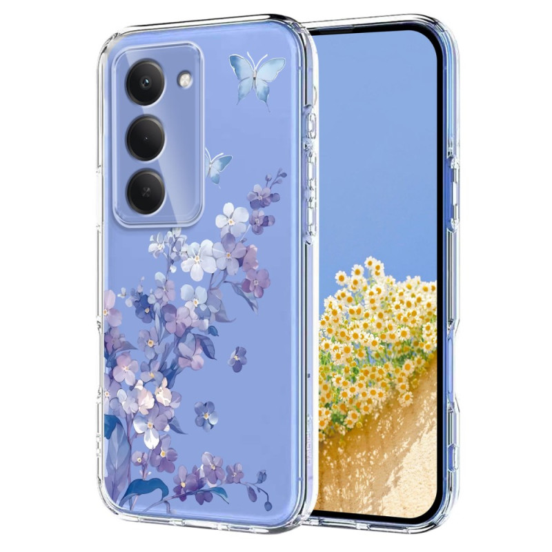 Xiaomi Redmi 15 4G / 5G Clear Floral Fodral