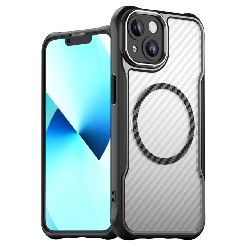 iPhone 13-fodral i genomskinlig kolfiber