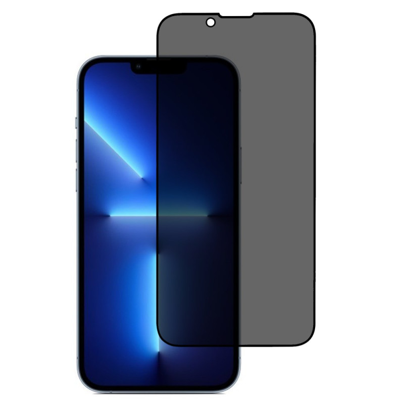 Anti-Spion härdat glasskydd för iPhone 13 Pro Max-skärm