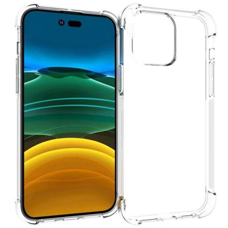 iPhone 14 Pro Max Genomskinlig
förstärkt fodral