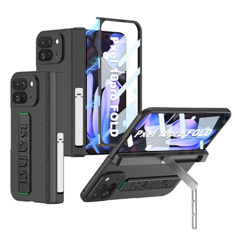 Google Pixel 10 Pro vikbart fodral Stöd och manuell rem