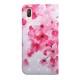 Sony Xperia L3 rosa blomma fodral