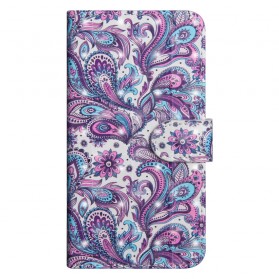 Hölje Huawei Y6 2019 Blommor mönster