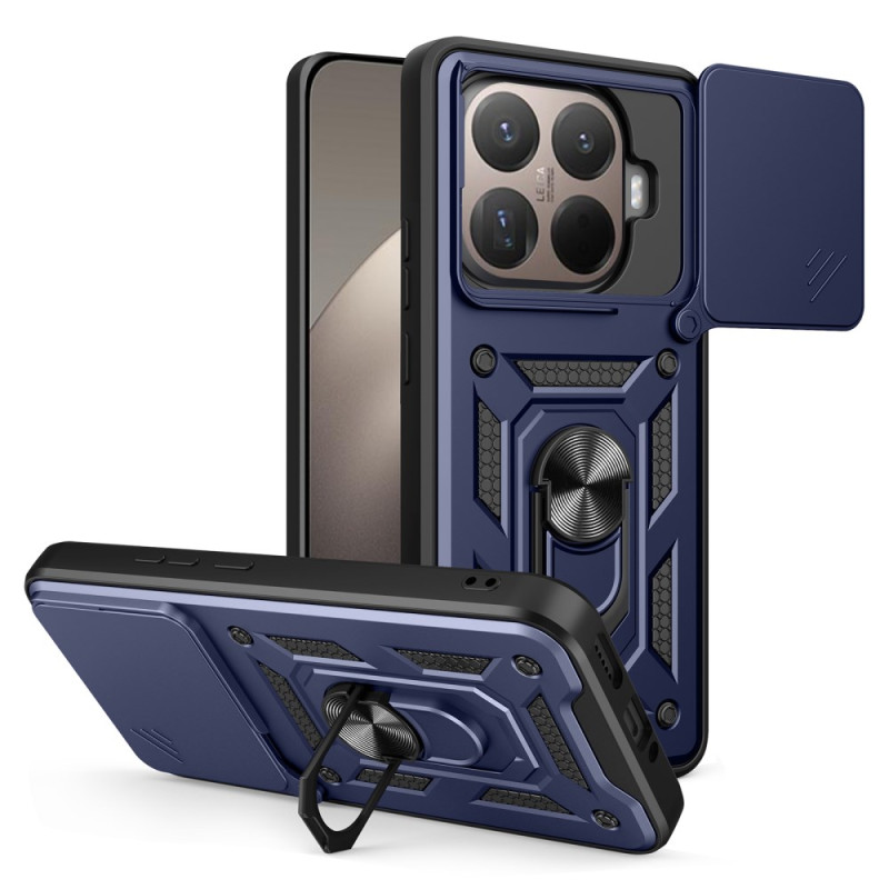 Coque Xiaomi 15T Pro Couvercle Coulissant pour Caméra et Support