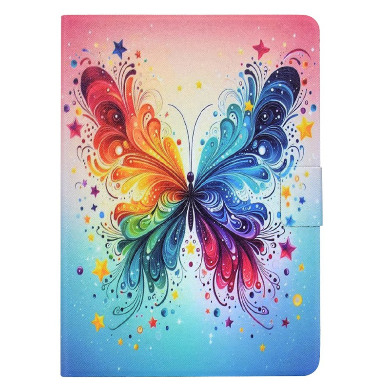 Samsung Galaxy Tab S11 Butterflyfodral i akvarellfärg