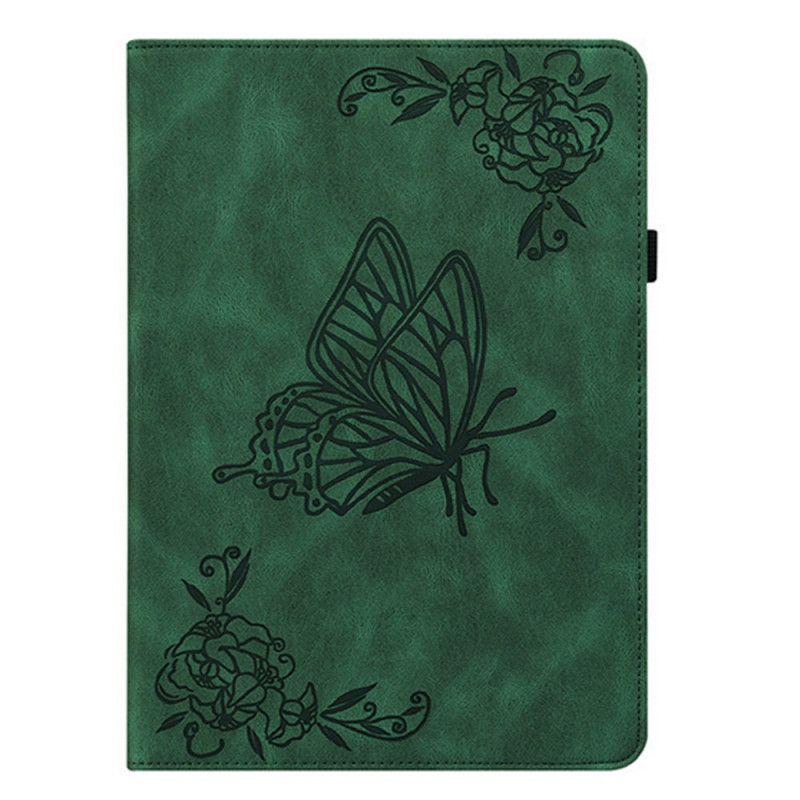 Samsung Galaxy Tab S11 Butterfly Suede Effekt
 Fodral