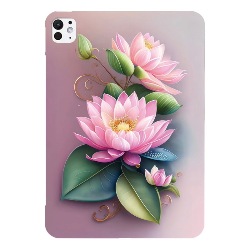 iPad Pro 13 (2025) / 13 (2024) Fodral Lotus Design