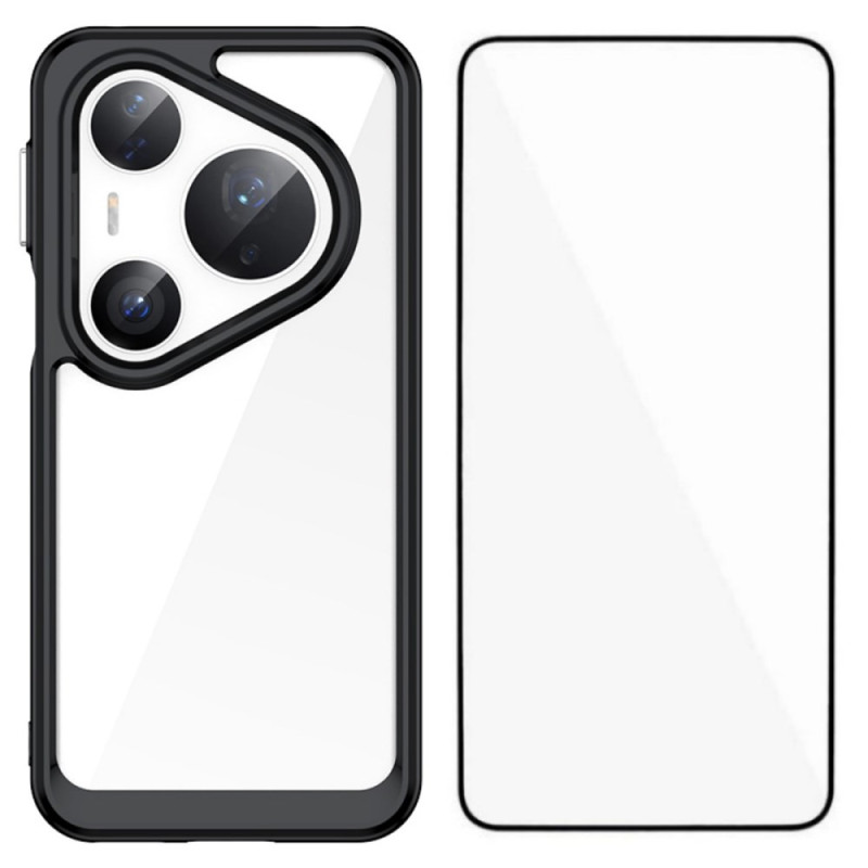 Coque Huawei Pura 80 Ultra Hybride avec Protecteur Écran