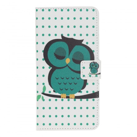 Samsung Galaxy A40 fodral Sleeping Owl