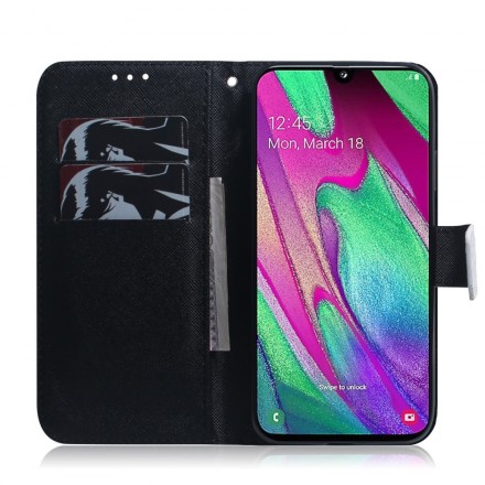 Samsung Galaxy A40 fodral Ernesto The Wolf