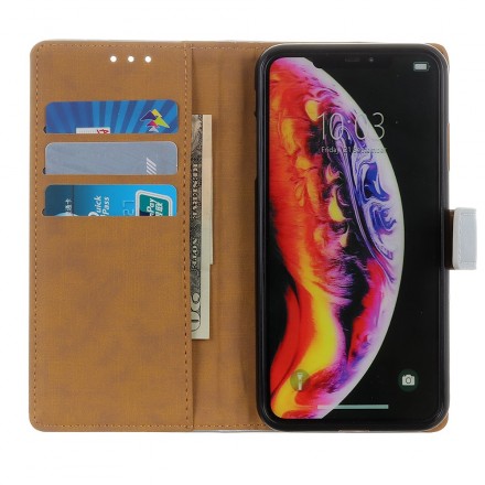 Samsung Galaxy A40 Leatherette SkalEnkel