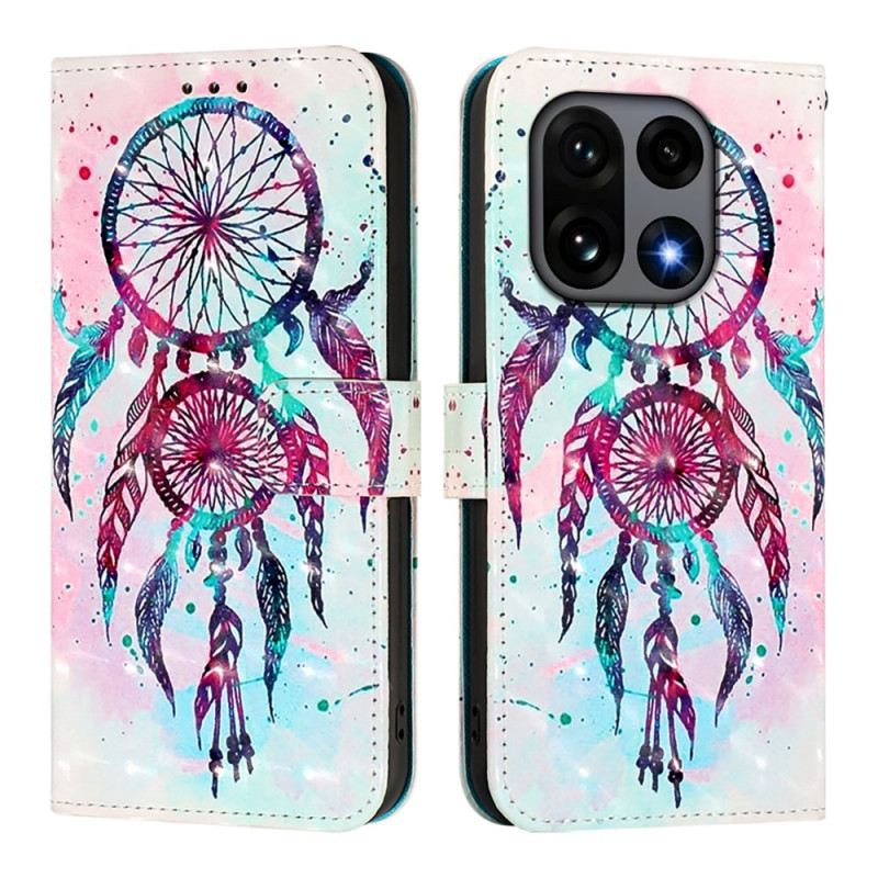 OnePlus 15 Vattenfärg Dreamcatcher Fodral