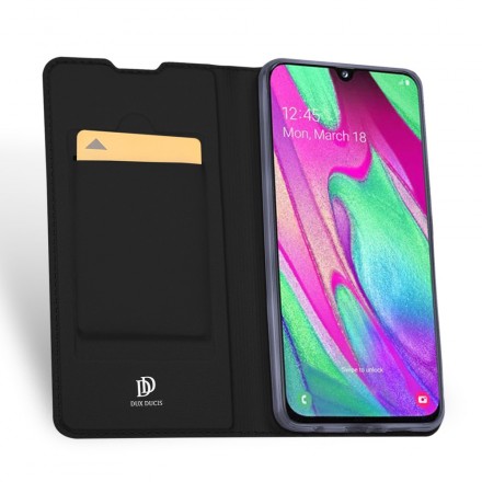 Flip Cover Samsung Galaxy A40 Skin Pro DUX