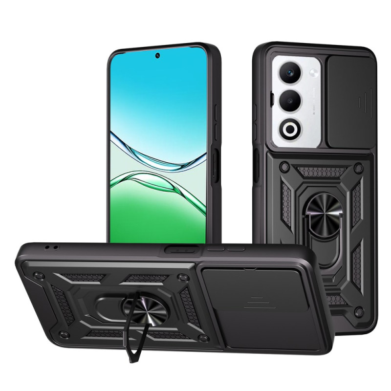 Oppo A5 5G Fodral Roterande stöd och skjutbart kameraskydd