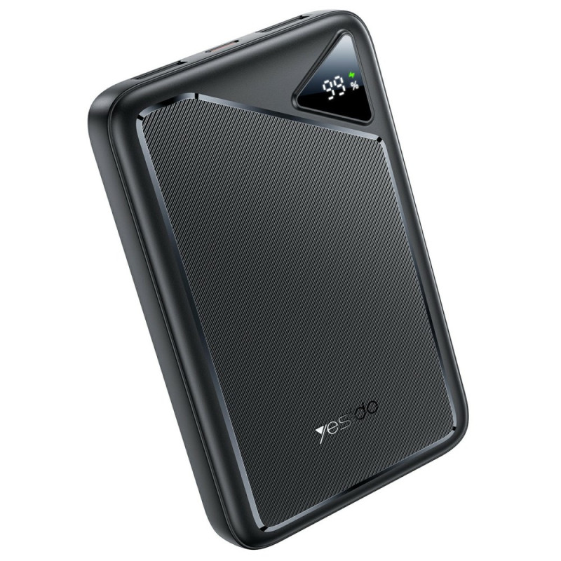 YESIDO Externt batteri 10000mAh 2,4A Digital display