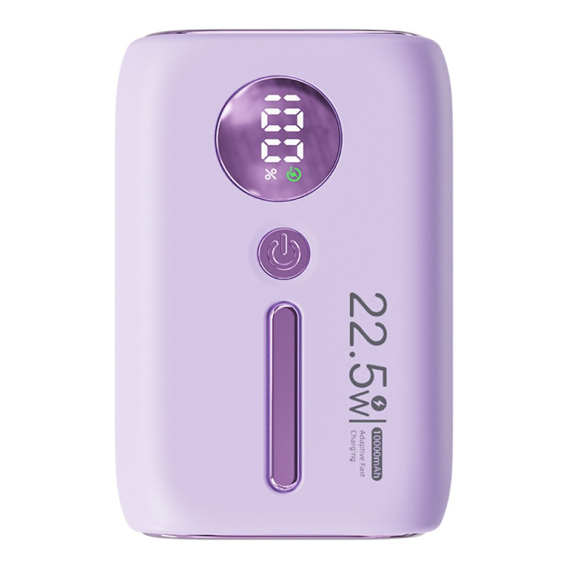 ROISKIN 10000mAh externt batteri med digital display