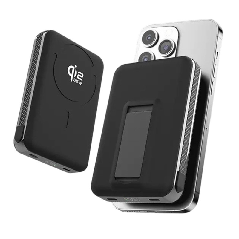 10000mAh Qi2.2 35W Magnetiskt externt batteri med typ-C-kabel - M02B+