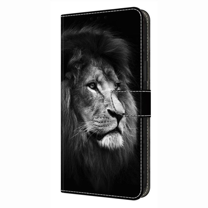 Samsung Galaxy S26 Plus 5G Lion Fodral i svart och vitt
