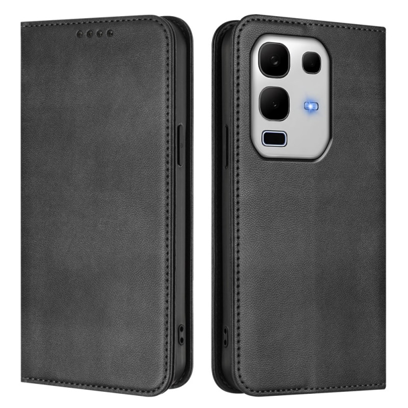 Flip Cover Infinix Note 50S 5G RFID-blockering och retrostruktur