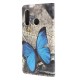 Fodral Huawei P30 Lite Fjärilar och blommor