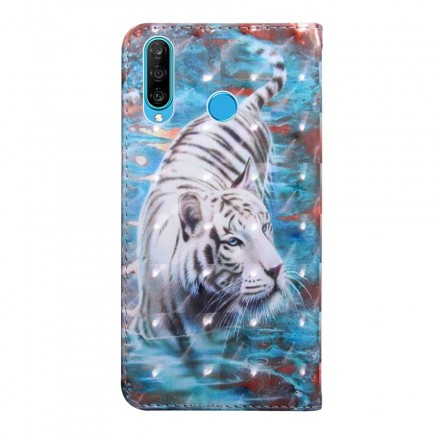 Huawei P30 Lite Tiger i vattnet Case