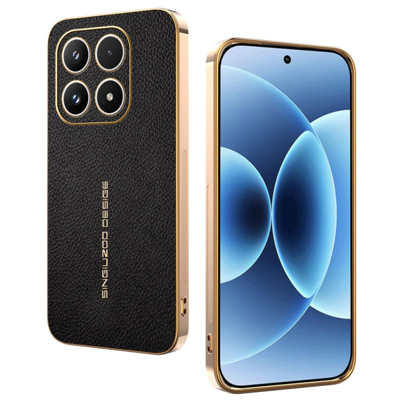 Xiaomi 17 Reptåligt fodral Lychee Textur