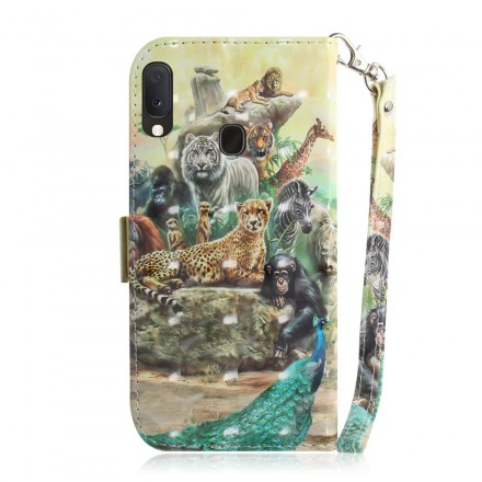 Samsung Galaxy A20e Animal Safari Rem Case