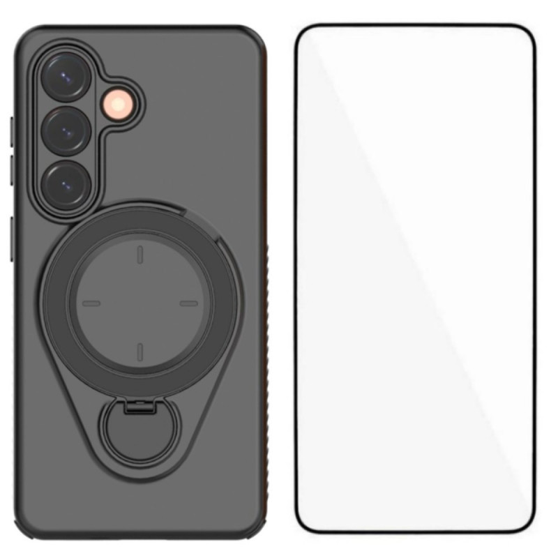 Coque Samsung Galaxy S26 Robuste avec Protecteur Écran en Verre Trempé