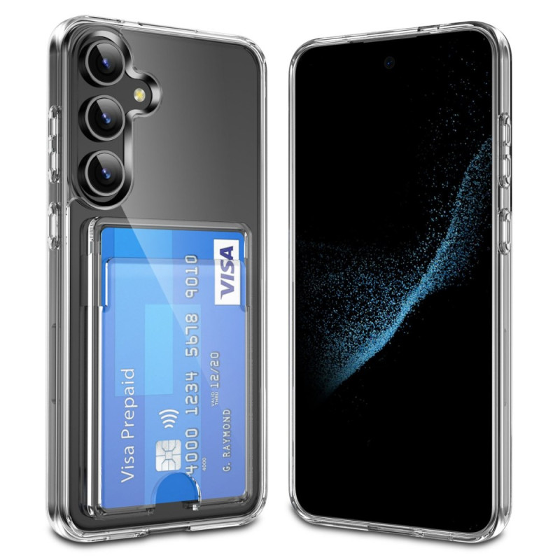 Coque Samsung Galaxy S26 Plus Transparente avec Porte-Carte