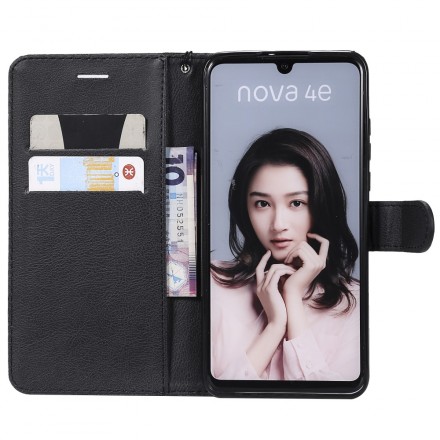 Huawei P30 Lite läderrem Case