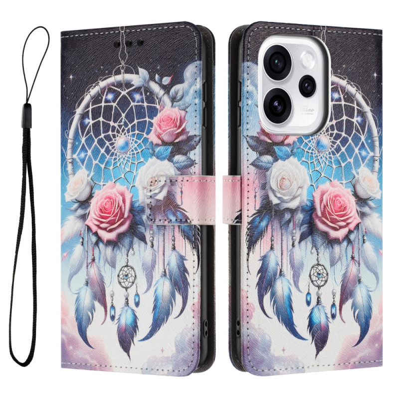 Fodral Oppo Reno 15 F 5G Dreamcatcher Blommig