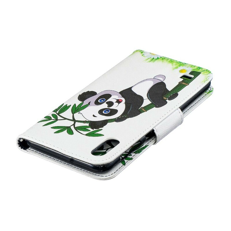 Samsung Galaxy A10 Panda fodral på bambu