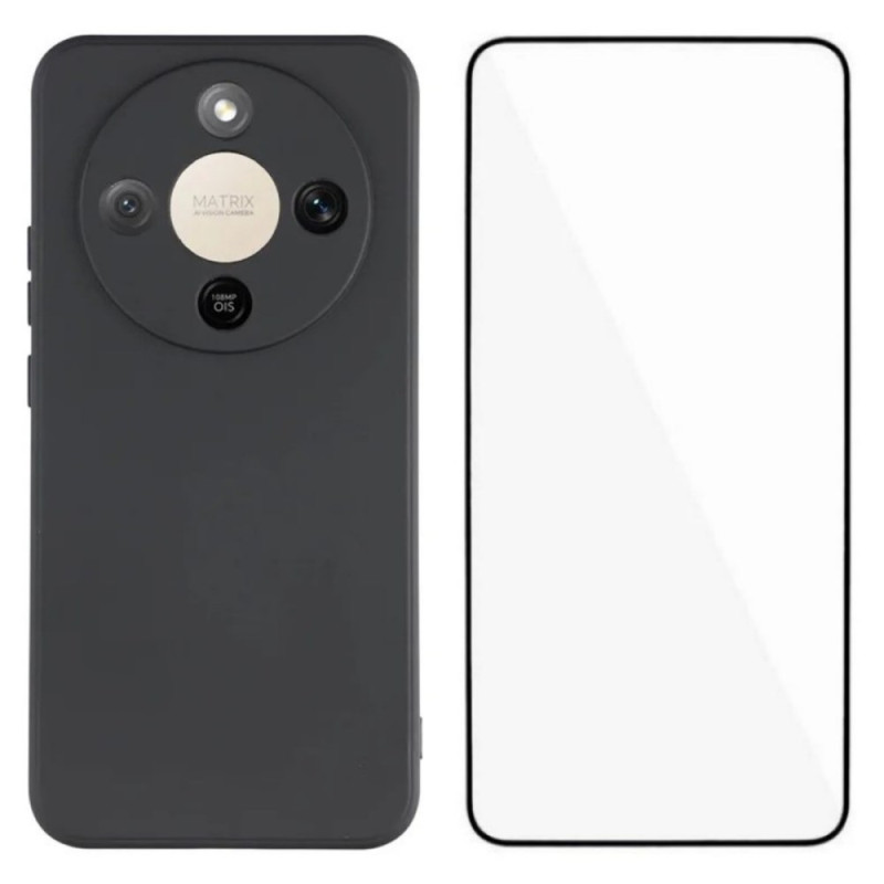 Coque Honor Magic 8 Lite / X9d Silicone avec Protecteur Écran