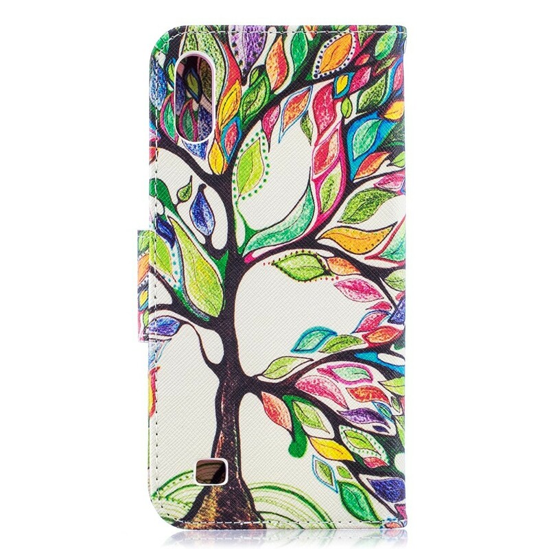 Fodral Samsung Galaxy A10 Coloured Tree