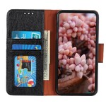 Samsung Galaxy A10 Cover Glossy Läder Effekt Chic Samsung Galaxy A10 Cover Glossy Läder Effekt Chic