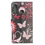 Huawei P Smart Z SkalFjärilar och blommor