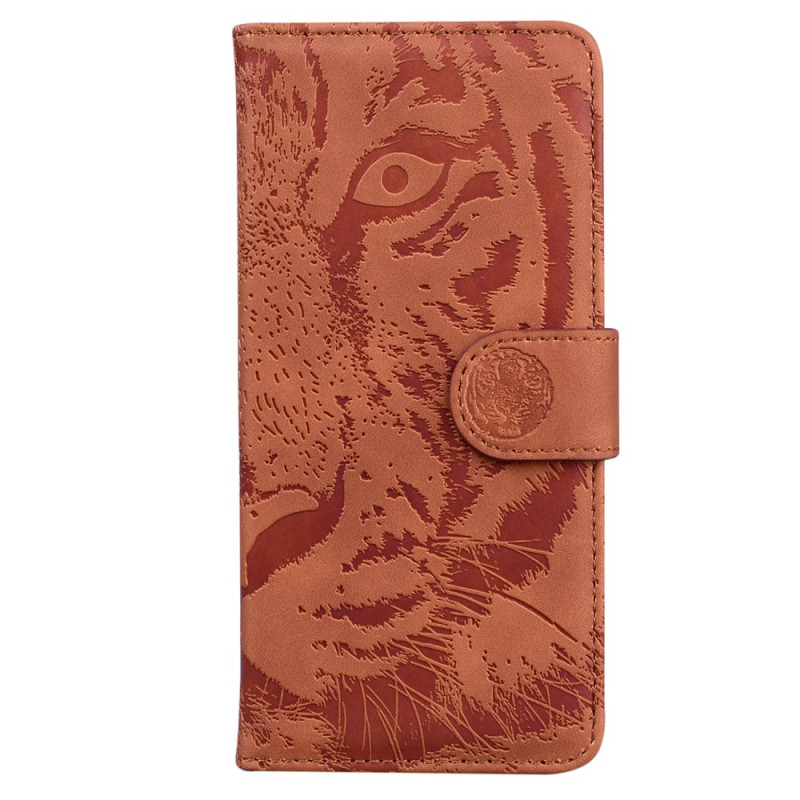 Honor X6a 4G Fodral med tigertryck