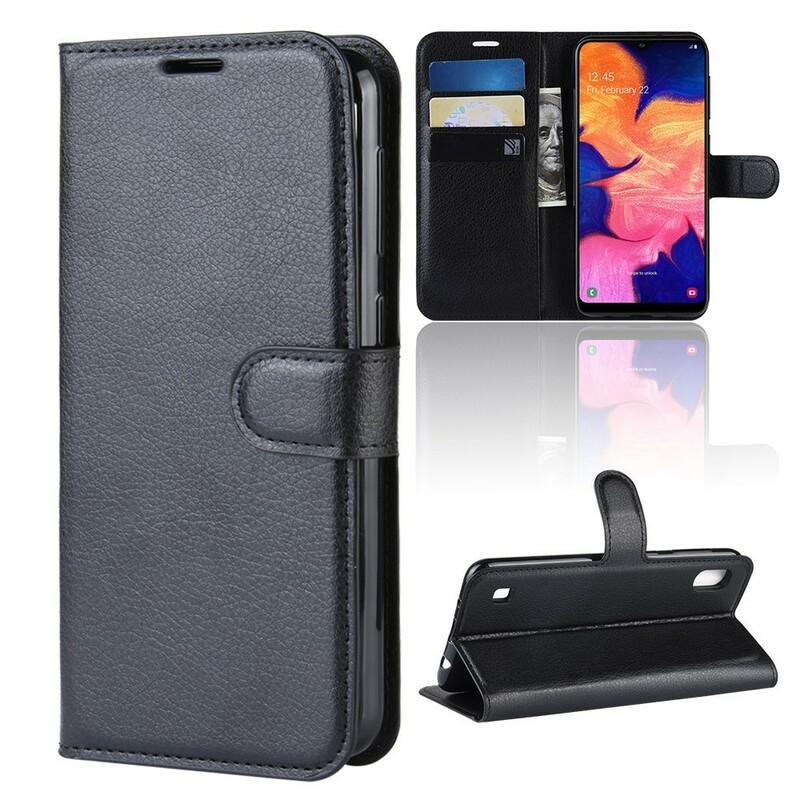 Samsung Galaxy A10 Fabulous Faux Läder Case