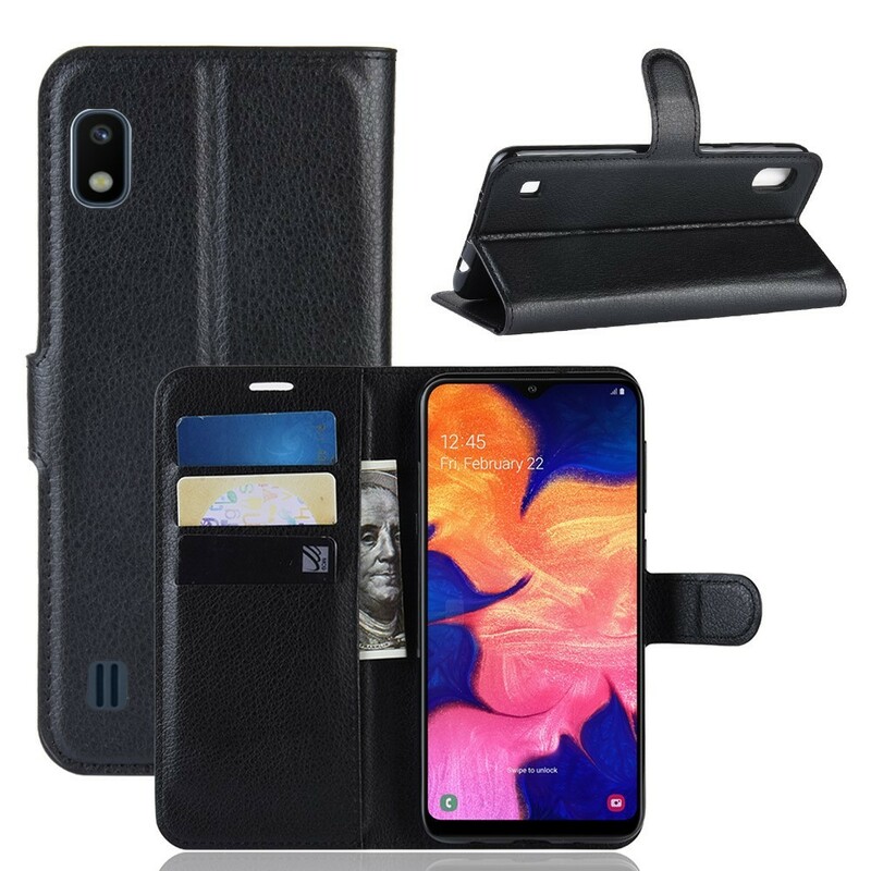 Samsung Galaxy A10 Fabulous Faux Läder Case