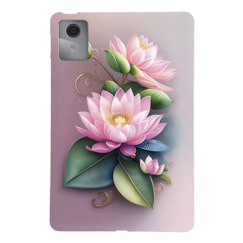 Lenovo Tab M11 / K11 (11") Skal - TB330 Lotus-mönster