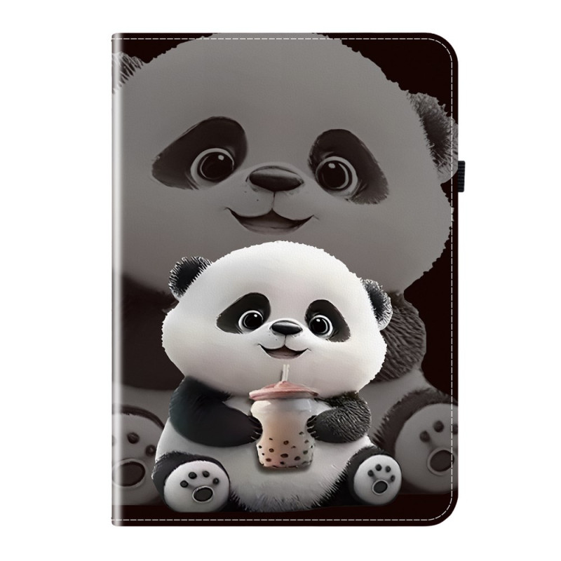Lenovo Tab M11 / K11 (11") Fodral - TB330 / TB331 Panda Milk Tea