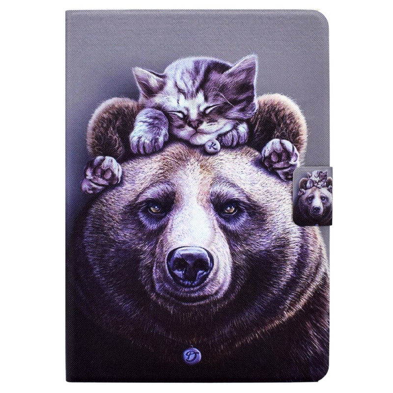 Skyddshölje Lenovo Tab M11 / K11 (11") - TB330 / TB331 Katt och Björn