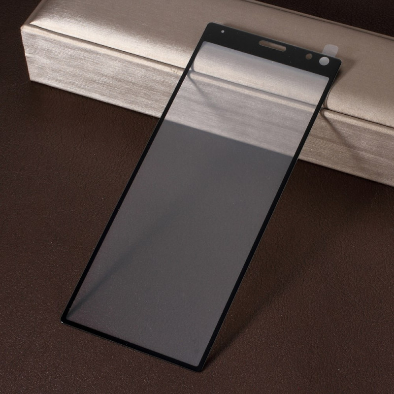Protection d'écran intégrale en verre trempé pour Sony Xperia 10