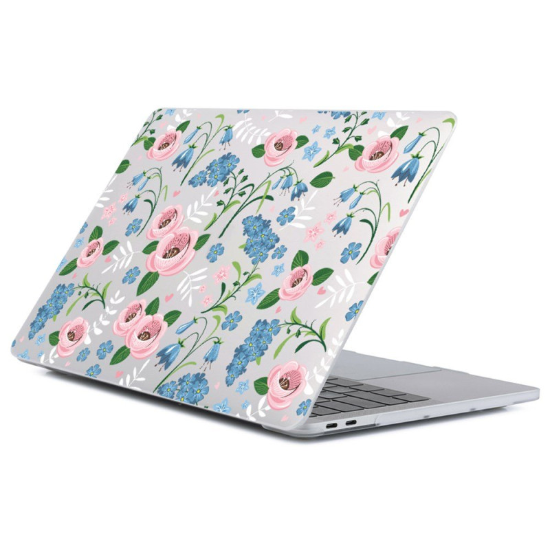 Fodral till MacBook Air 13'' (2026) / (2025) / (2024) / (2022) Rosa blommor
